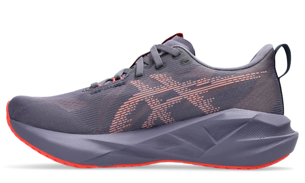 Asics Novablast 5 'Greyish Purple/Coral Reef'