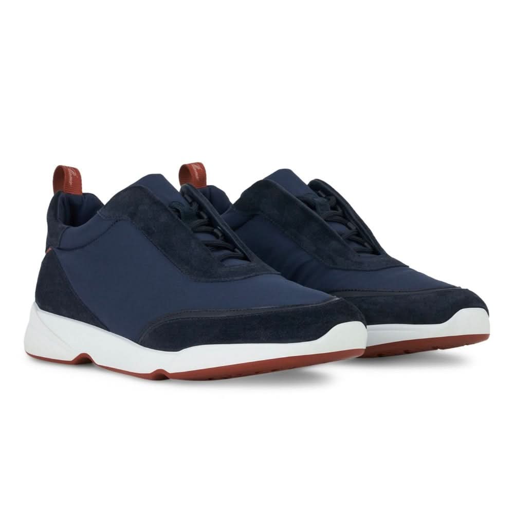 LORO PIANA Suede Modular Walk 'Blue' - kickpit