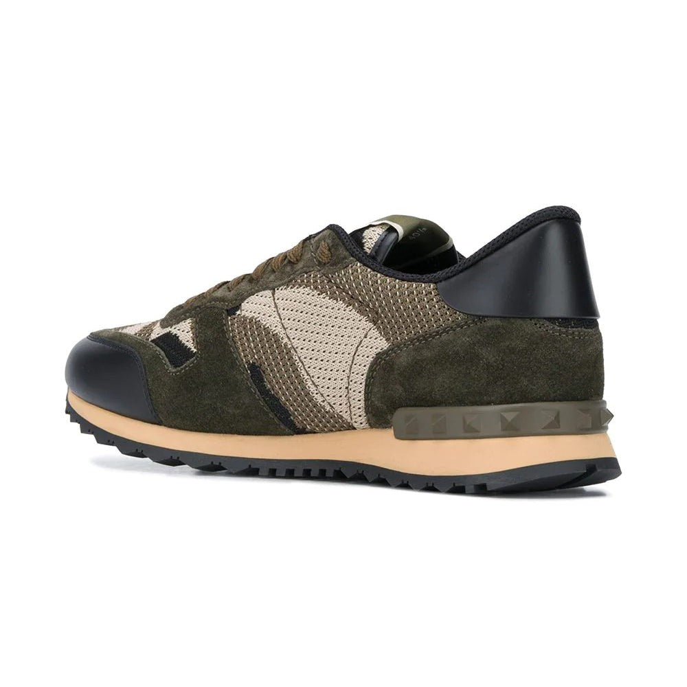 Valentino Garavani camouflage-pattern Rockrunner sneakers - kickpit