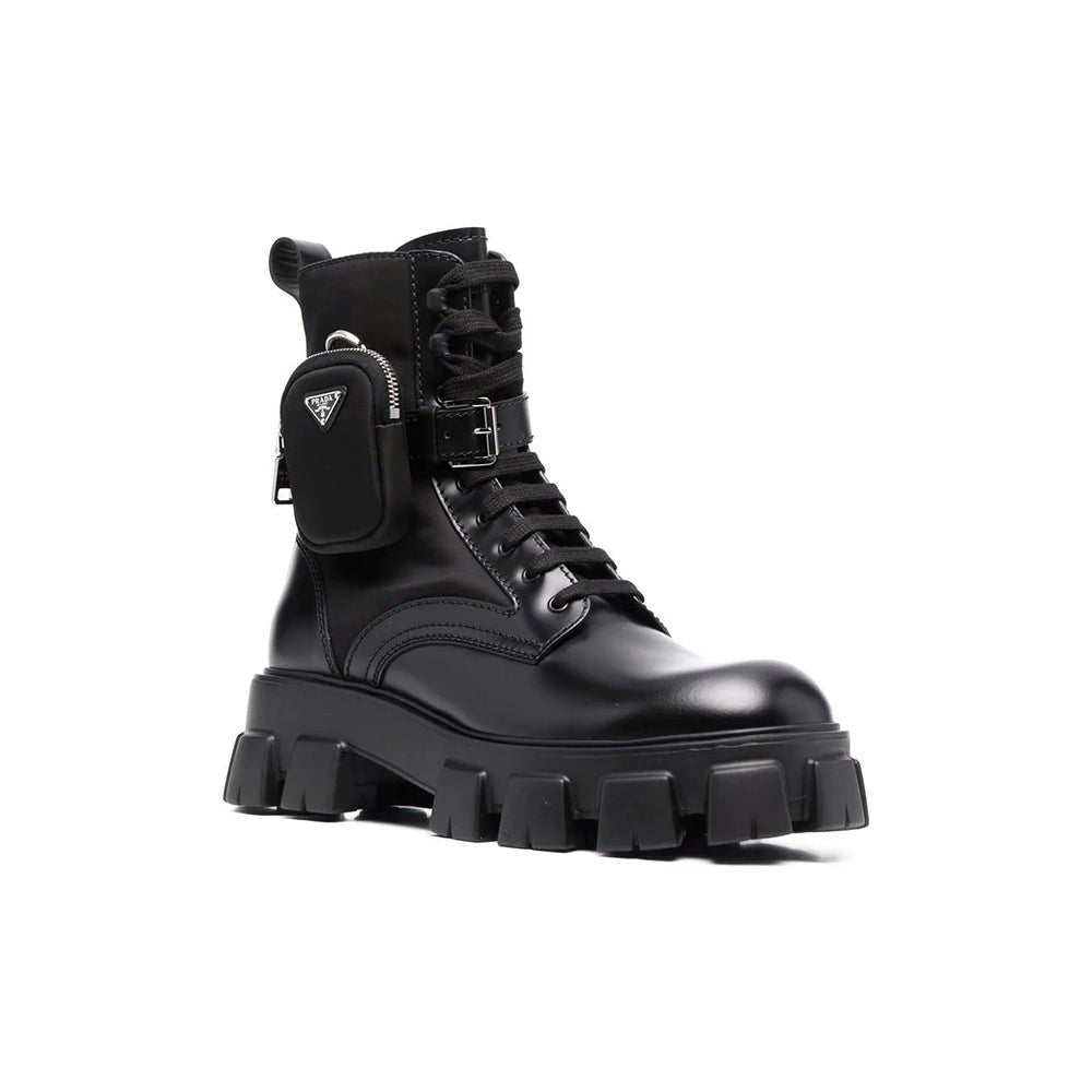 Prada Monolith pouch detail boots - kickpit