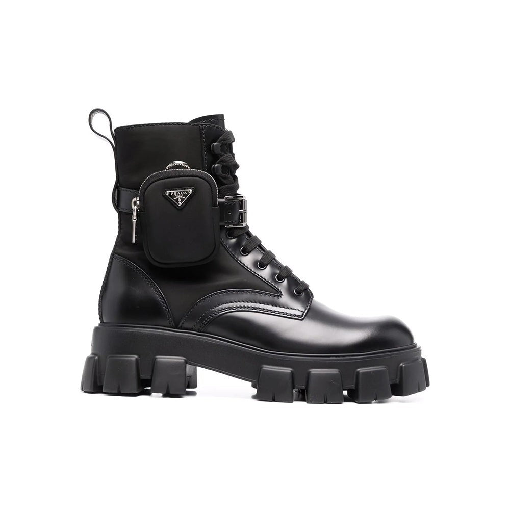 Prada Monolith pouch detail boots - kickpit