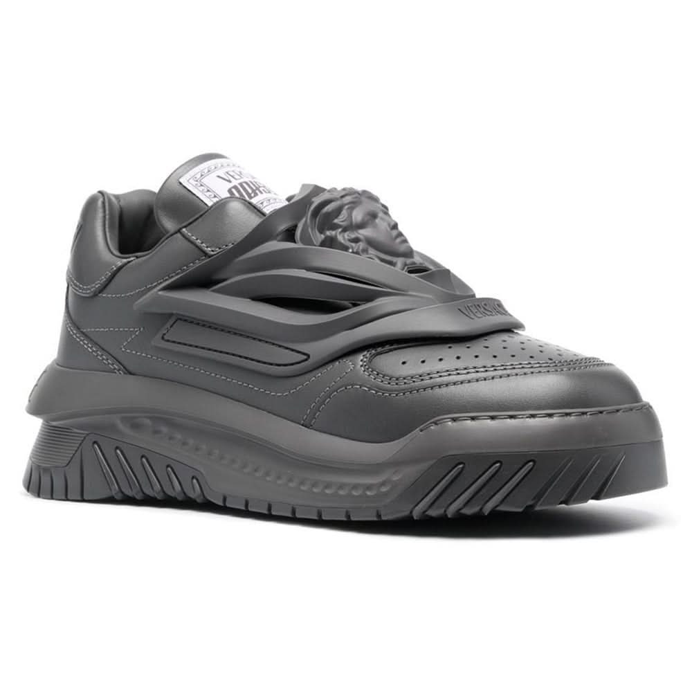 VERSACE Odissea chunky leather sneakers - kickpit