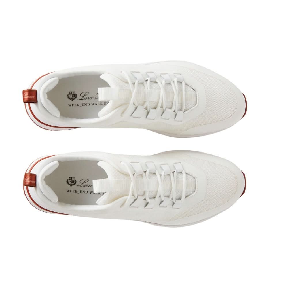 LORO PIANA Week-End Walk Sneakers "White" - kickpit