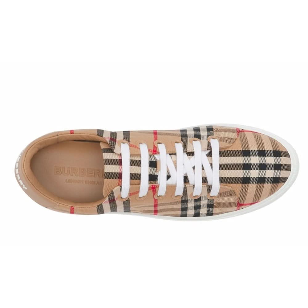 Burberry Vintage Check lace-up sneakers - kickpit