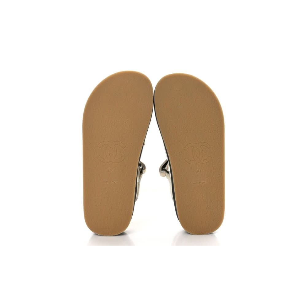 CHANEL Suede Calfskin Velcro "Ivory" - kickpit