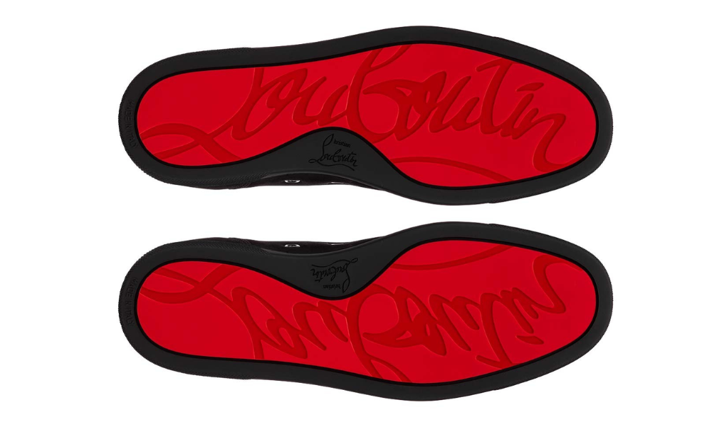 Christian Louboutin Louis Junior Flat 'Black Suede'