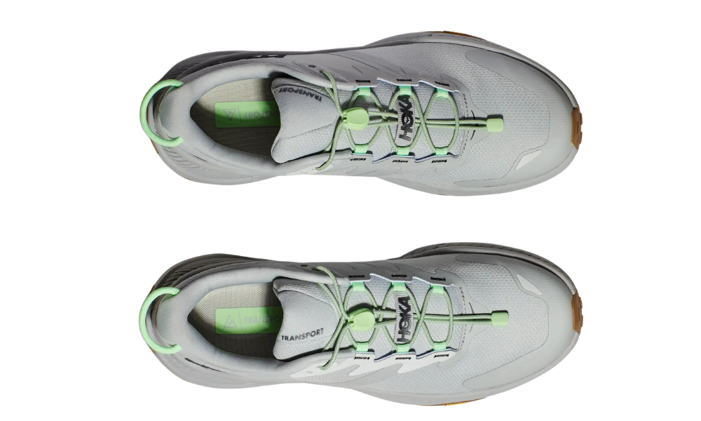 Hoka Transport 'Harbor Mist Lime Glow'