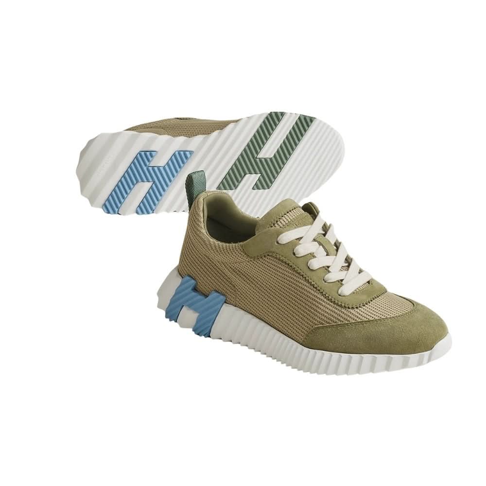Hermès Bouncing Sneakers "Celadon Green" - kickpit