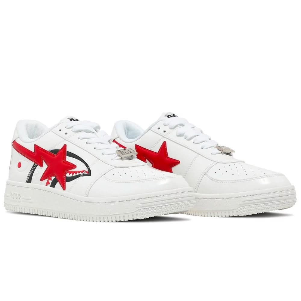 Bapesta Low M2 'Shark Face - White' - kickpit