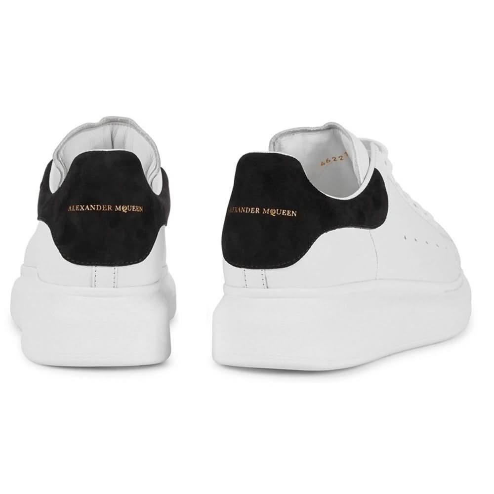 Alexander McQueen oversized sole sneakers "Black - White" - kickpit
