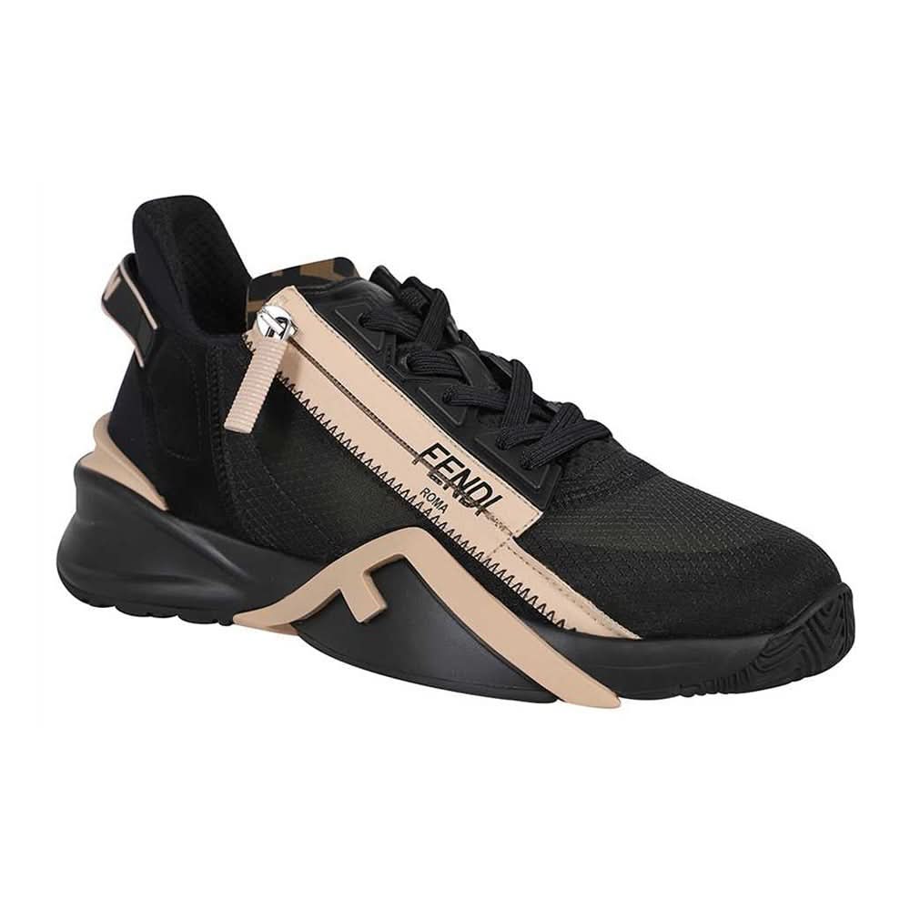 Fendi FLOW Sneakers - Black - kickpit