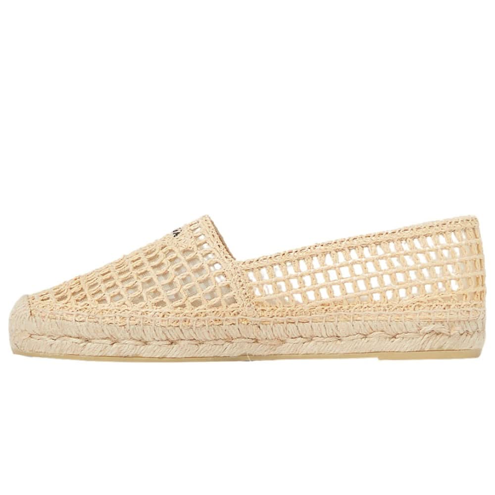 Prada Crochet espadrilles 'Natural' - kickpit