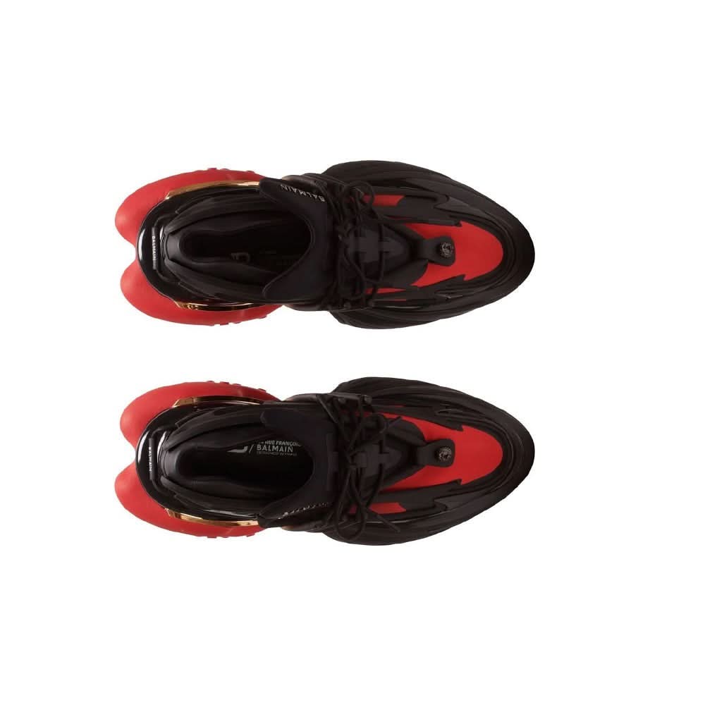 Balmain Unicorn Low 'Black Red' - kickpit