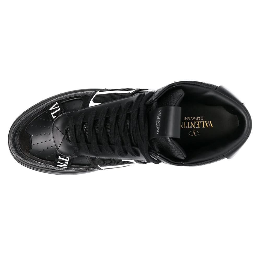 Valentino Garavani logo-print stripe-detail sneakers - kickpit