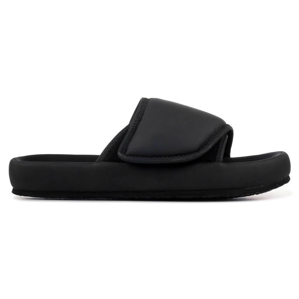 Yeezy Season 7 Nylon Slipper 'Graphite' - kickpit