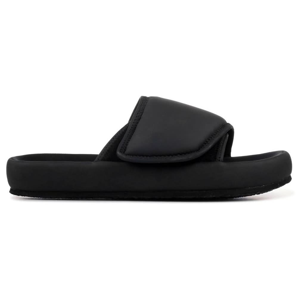 Yeezy Season 7 Nylon Slipper 'Graphite' - kickpit