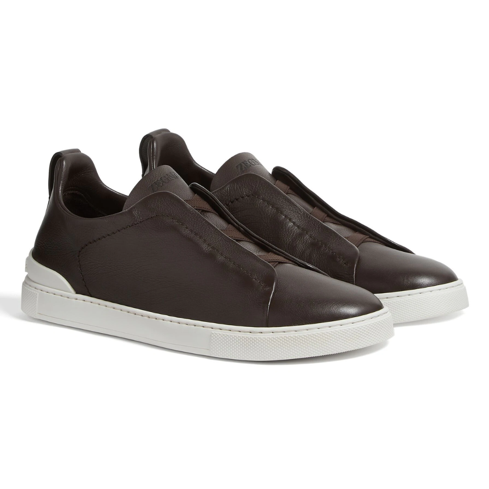 Zegna Triple Stitch™ sneakers "Brown"
