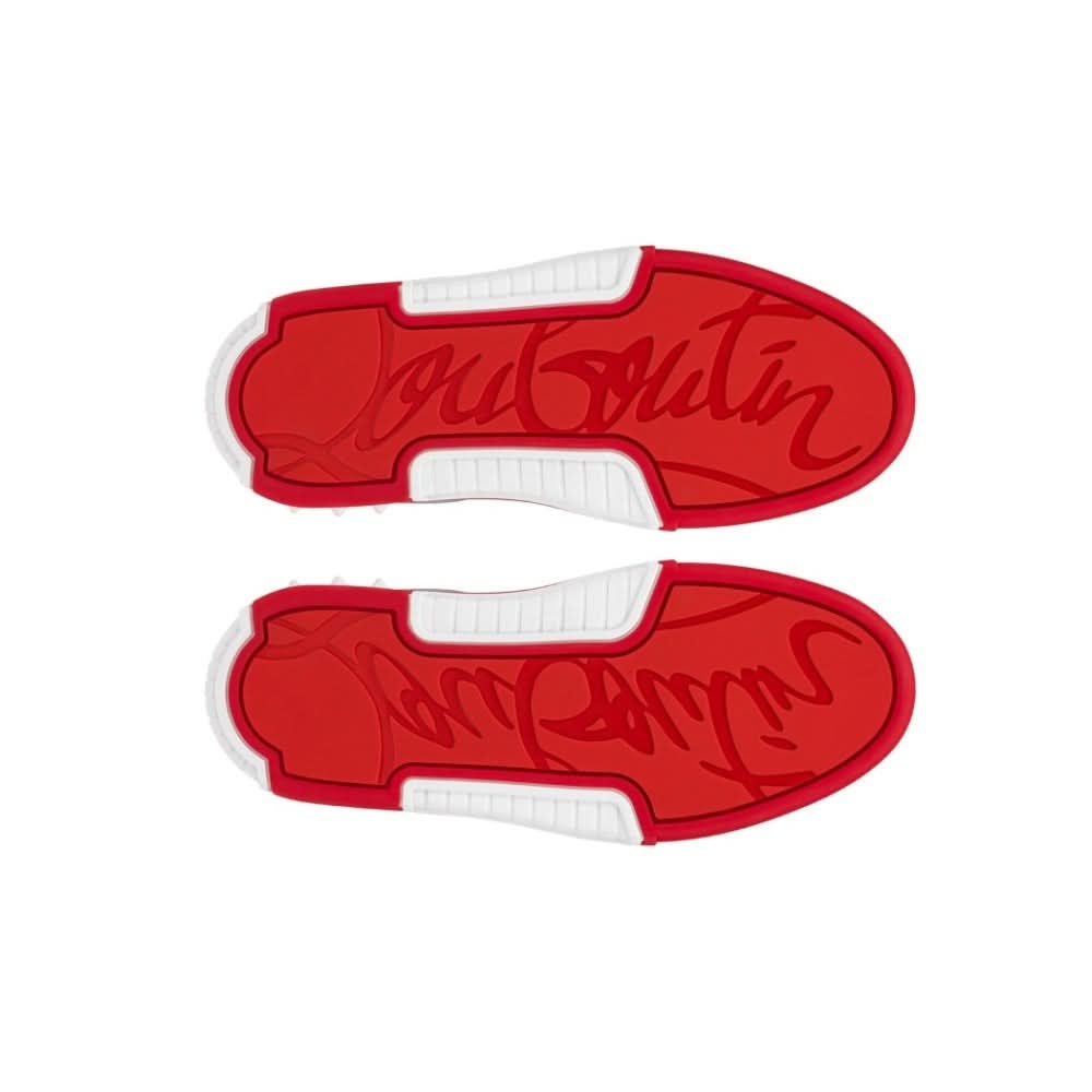 Christian Louboutin Astroloubi 'White Red' - kickpit