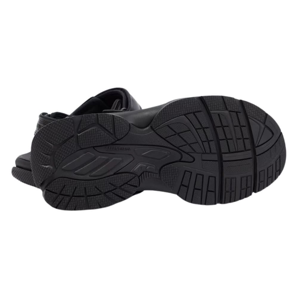 Balenciaga Tourist Sandal 'All Black' - kickpit