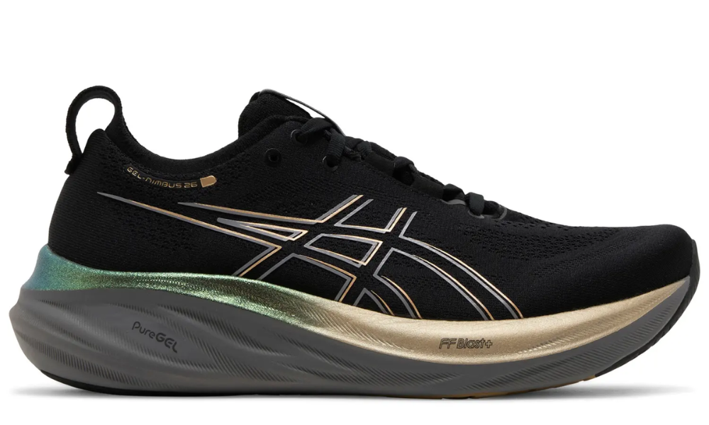 Asics Gel Nimbus 26 Platinum 'Black Champagne'