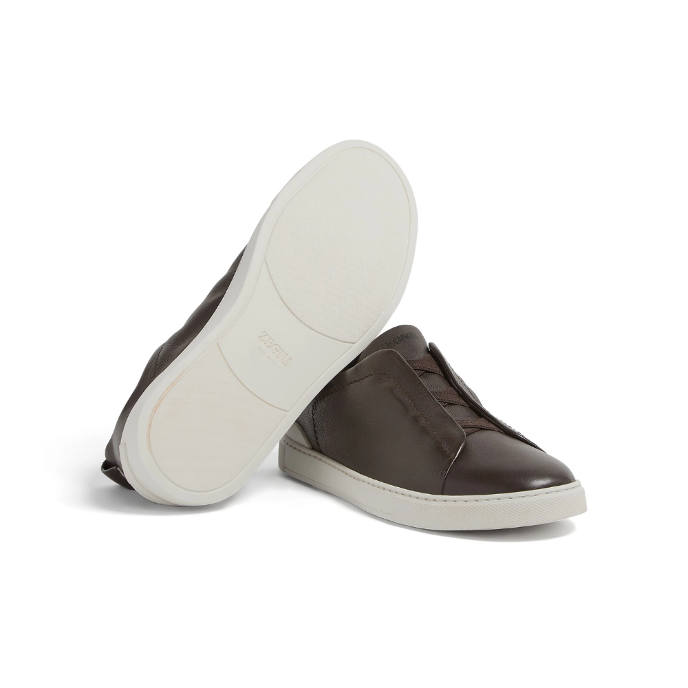 Zegna Triple Stitch™ sneakers "Brown"