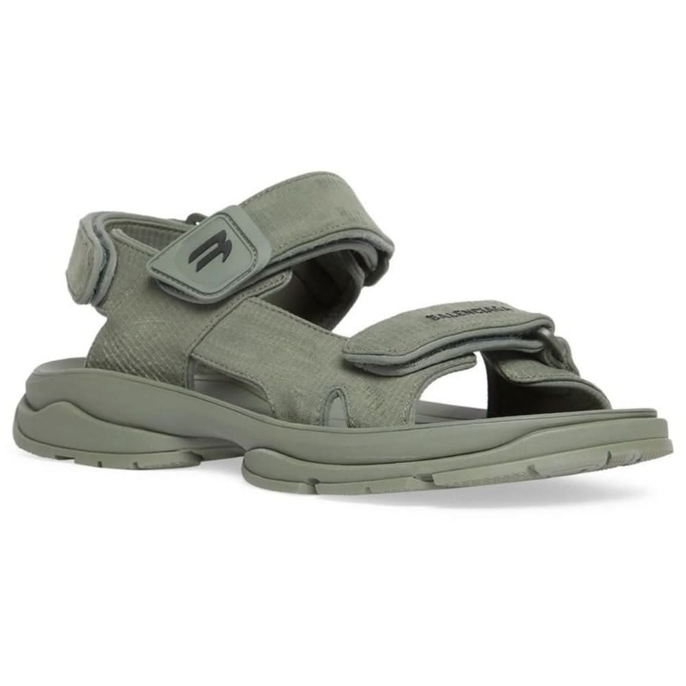Balenciaga Tourist Sandal 'Khaki' - kickpit