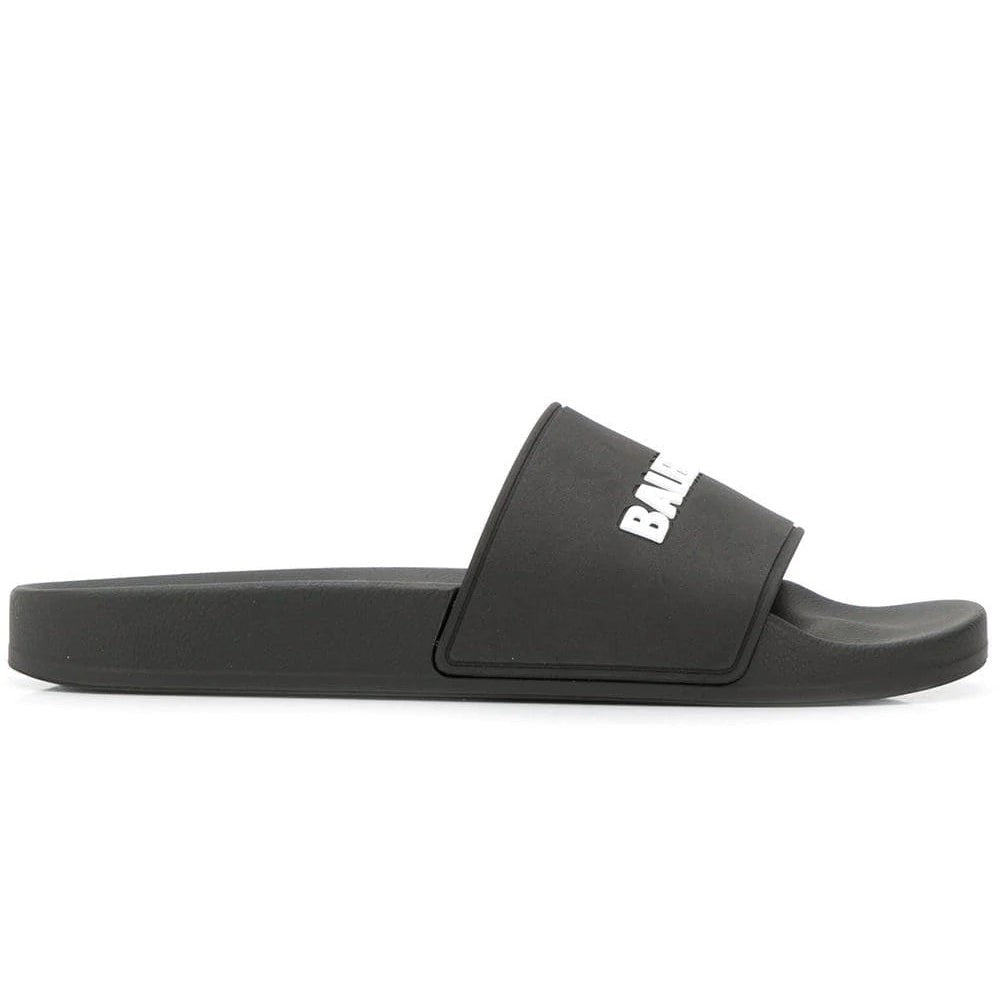 Balenciaga - Logo Pool Slides - kickpit