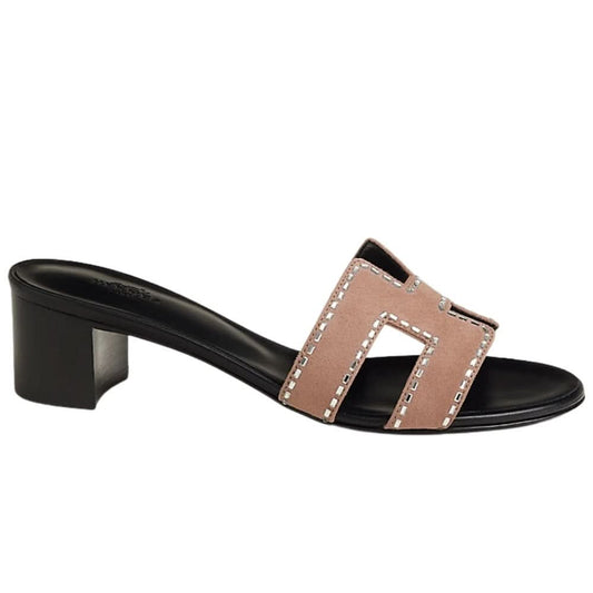 HERMES Oasis Sandal "Rose Perle" - kickpit