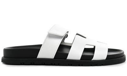 Hermes Chypre Sandal "White"