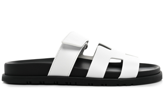 Hermes Chypre Sandal "White"