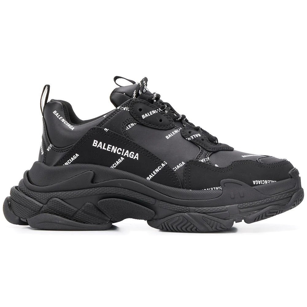 Balenciaga Allover Logo Triple S sneakers - kickpit