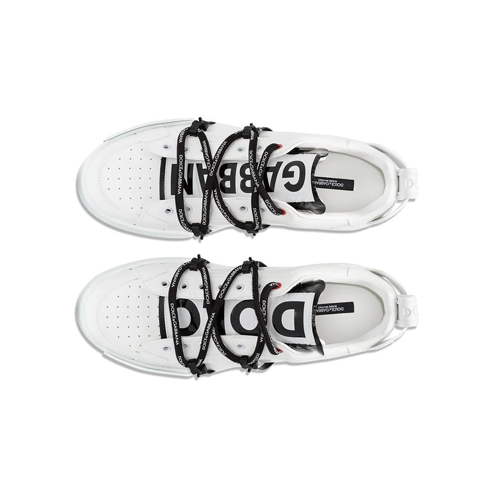 Dolce & Gabbana Portofino Logo-Embossed Sneakers - kickpit
