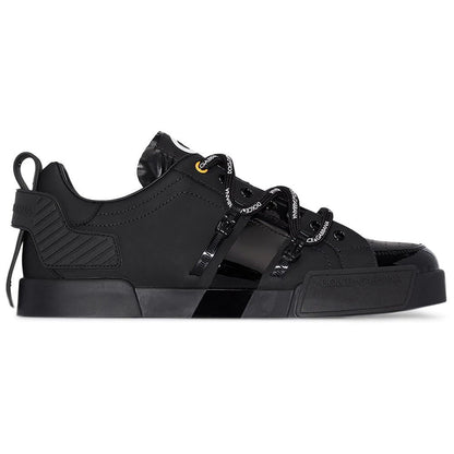 Dolce & Gabbana Portofino Sneakers in Black - kickpit