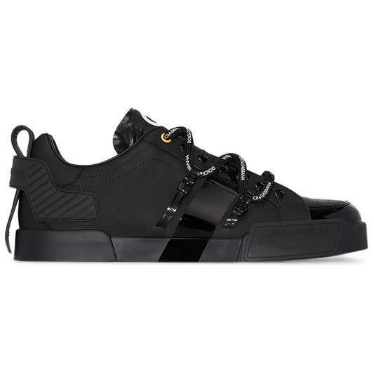 Dolce & Gabbana Portofino Sneakers in Black - kickpit