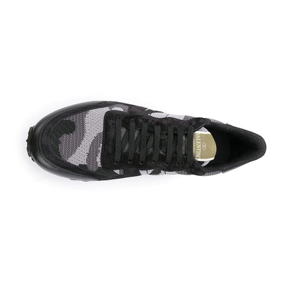 Valentino Garavani Rockrunner Camouflage-Print Sneakers - kickpit