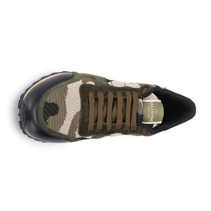 Valentino Garavani camouflage-pattern Rockrunner sneakers - kickpit