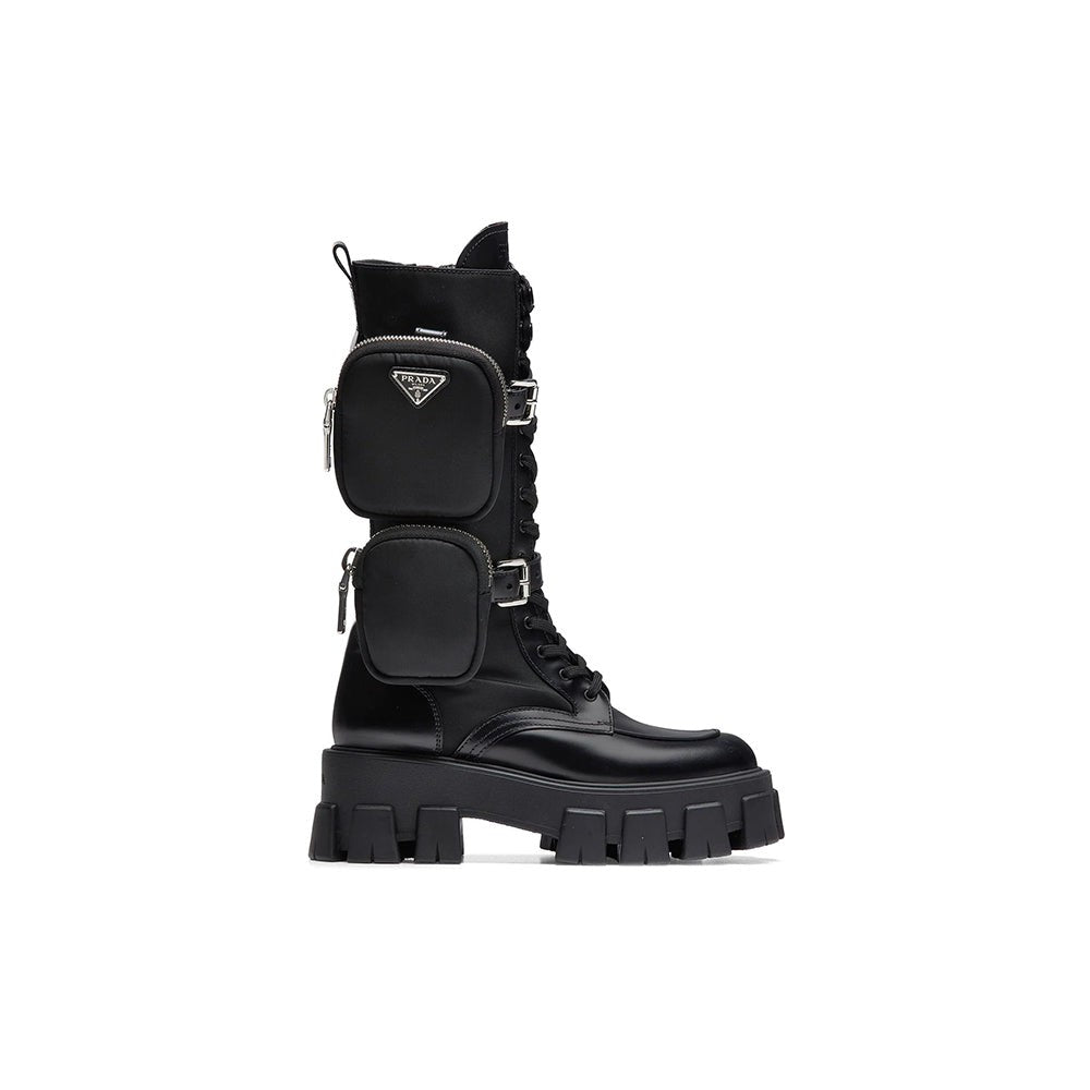 Prada Monolithe lace-up boots - kickpit