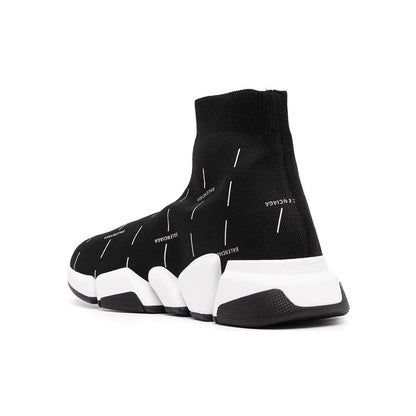 Balenciaga Speed 2.0 logo-print sneakers - kickpit