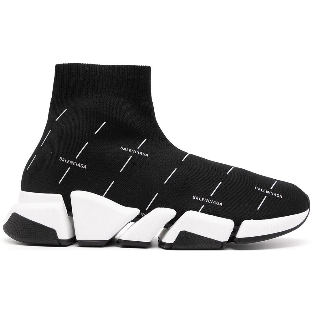 Balenciaga Speed 2.0 logo-print sneakers - kickpit
