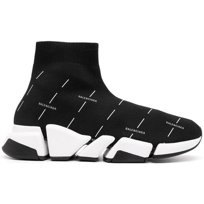 Balenciaga Speed 2.0 logo-print sneakers - kickpit