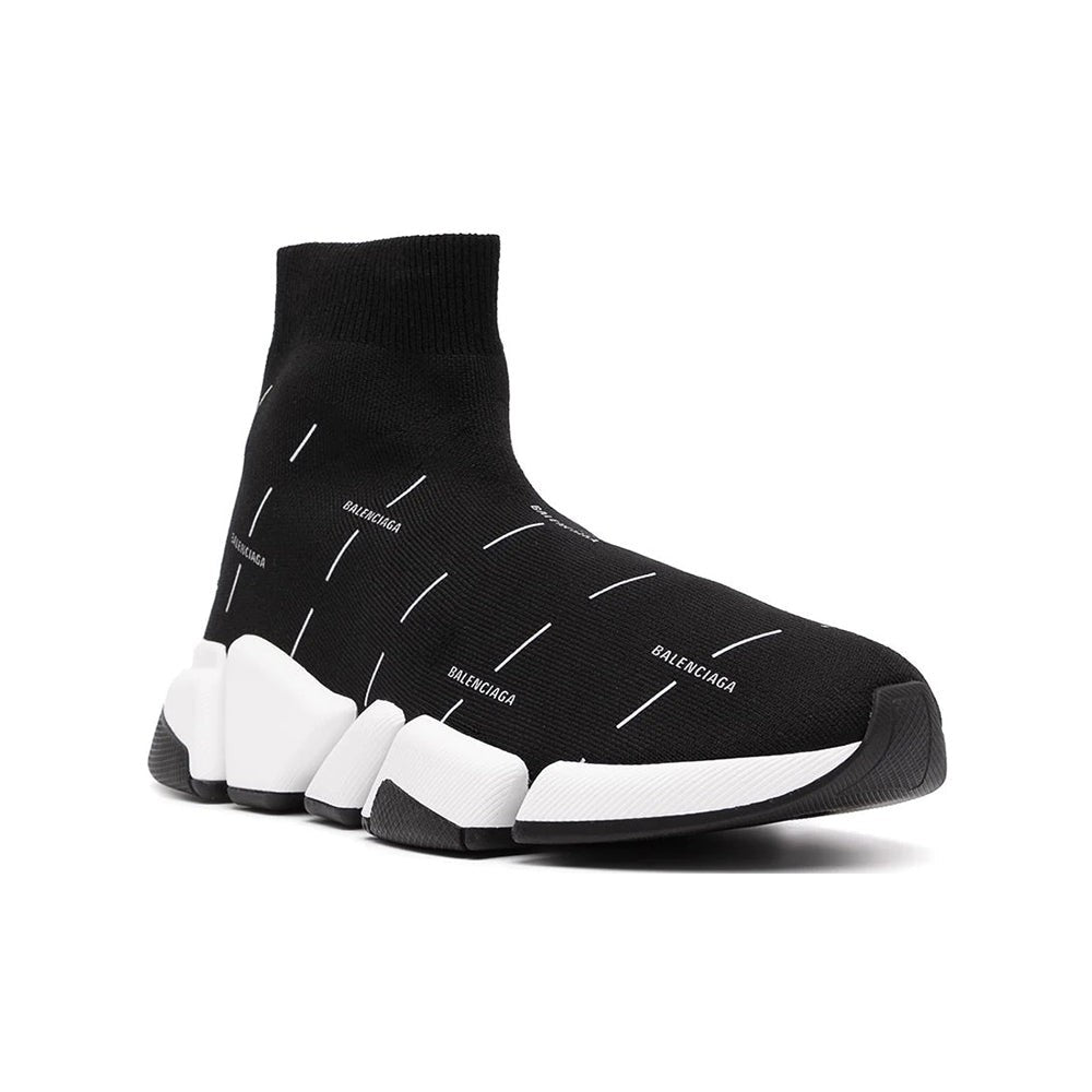 Balenciaga Speed 2.0 logo-print sneakers - kickpit
