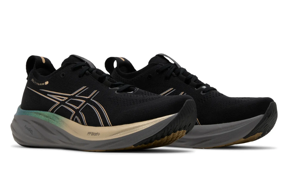 Asics Gel Nimbus 26 Platinum 'Black Champagne'