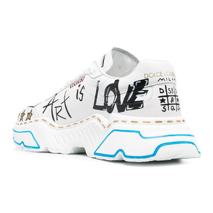 Dolce & Gabbana hand-painted Daymaster sneakers - kickpit