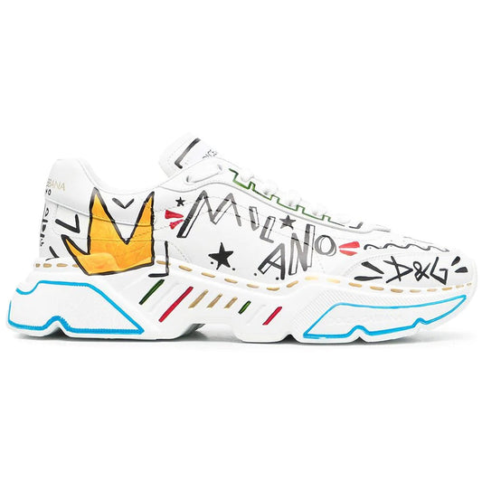 Dolce & Gabbana hand-painted Daymaster sneakers - kickpit