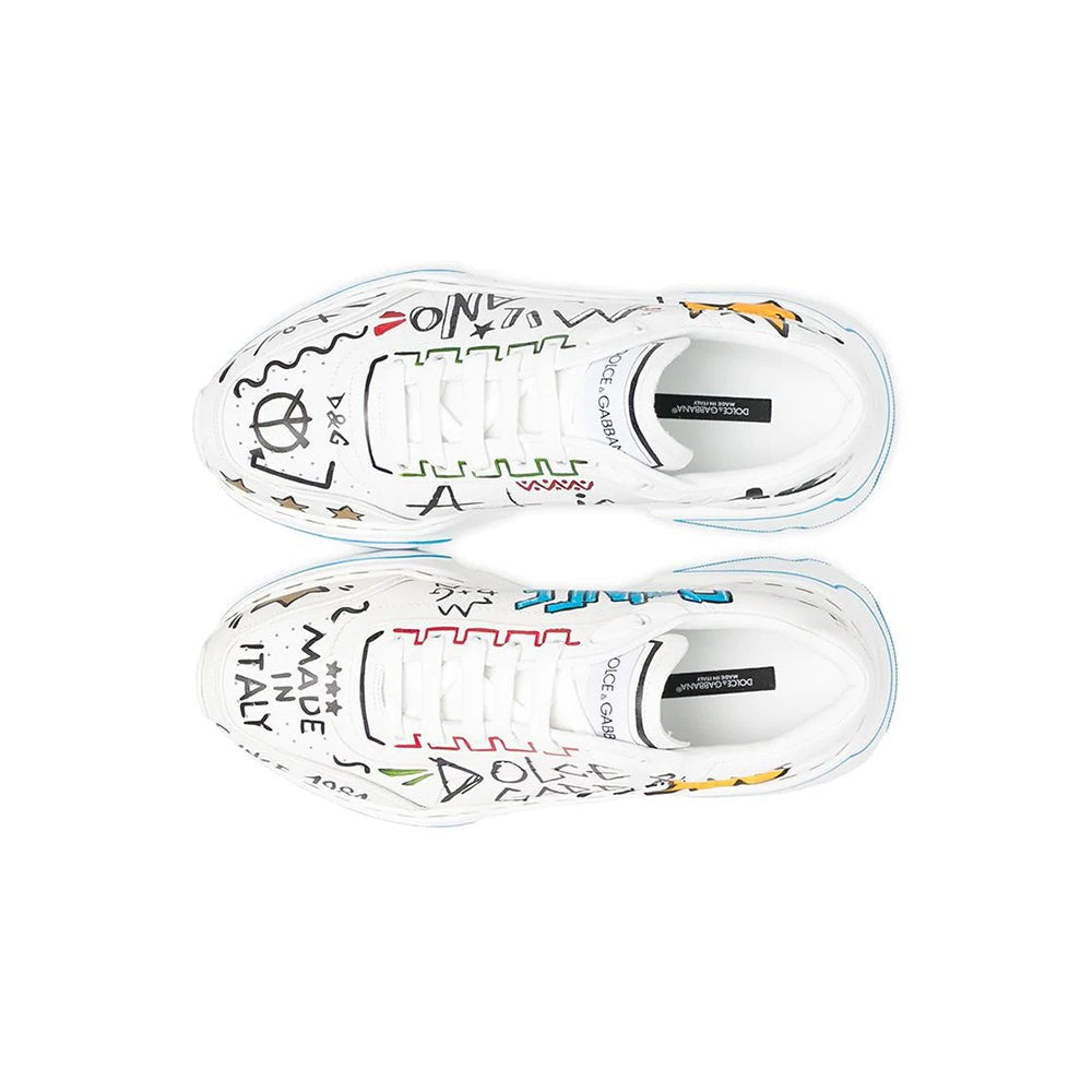 Dolce & Gabbana hand-painted Daymaster sneakers - kickpit