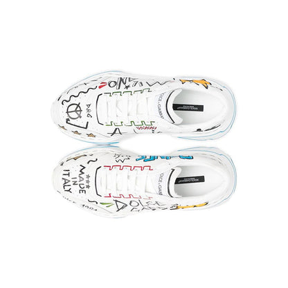 Dolce & Gabbana hand-painted Daymaster sneakers - kickpit