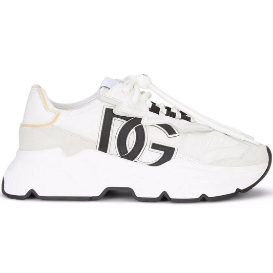 Dolce & Gabbana logo-patch lace-up sneakers - kickpit