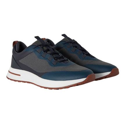LORO PIANA Week-End Walk Sneakers "Charcoal Blue " - kickpit