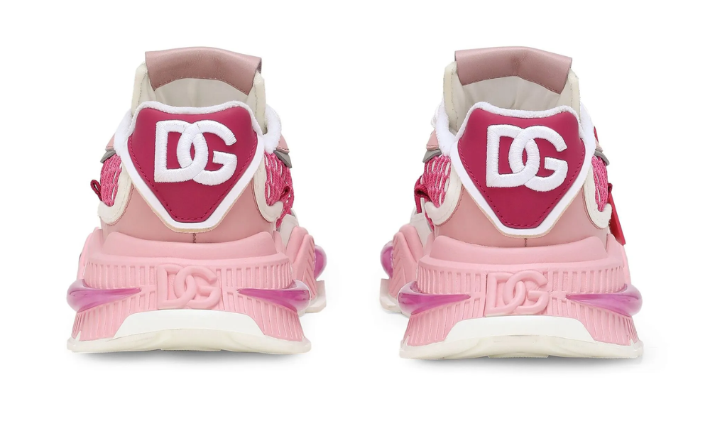 Dolce & Gabbana Airmaster Chunky Mesh "Blush Pink/White"
