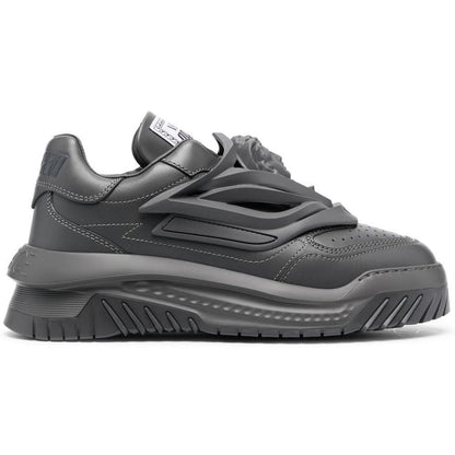 VERSACE Odissea chunky leather sneakers - kickpit